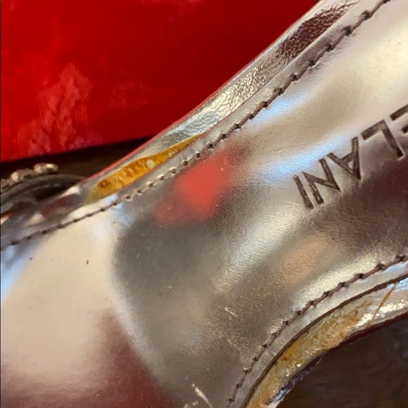 Antonio Melani rhinestone ankle strap heels sz 6.5 - Picture 6 of 6